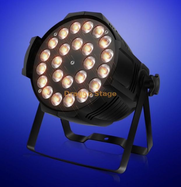 Professional Stage Lighting PAR Light 24 Beads Full Color Voice Control