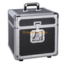 Black Professional Aluminum DJ 12 Vinyl Record Flight Case for Party