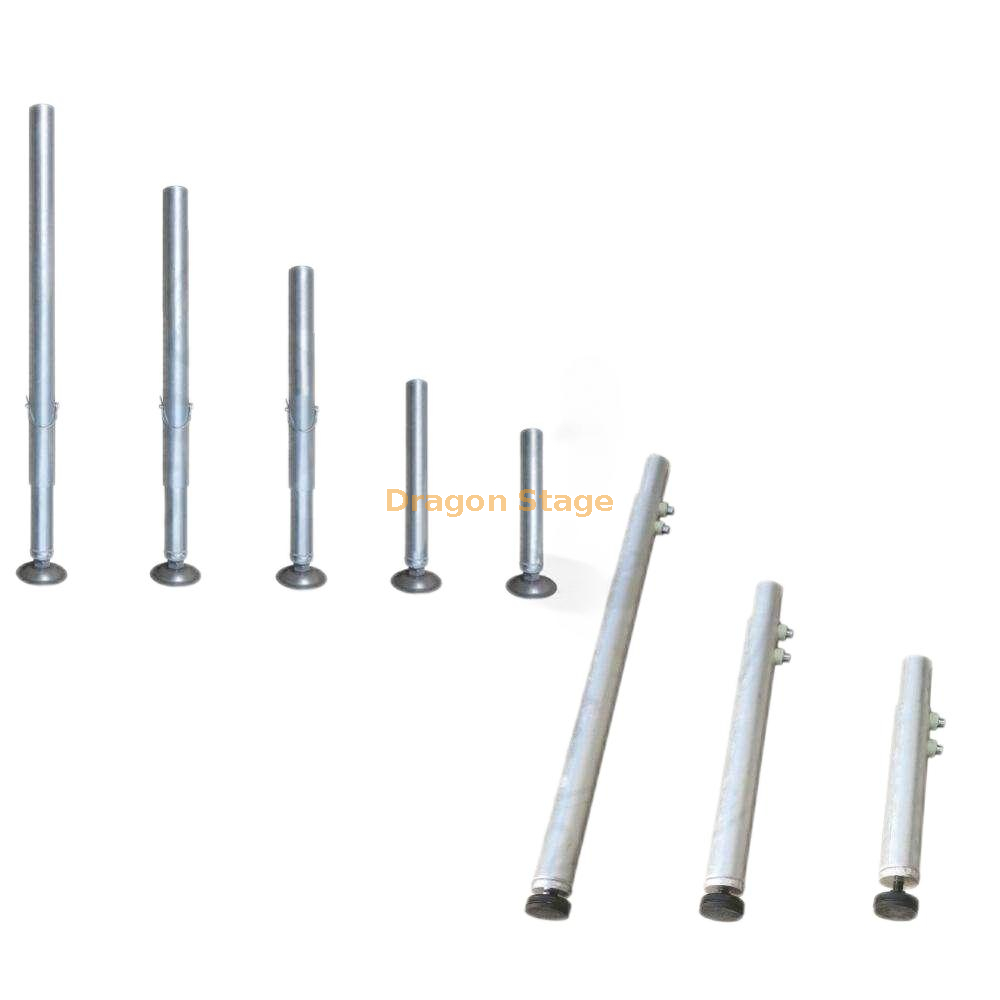 Aluminum Quik Stage Adjustable Height Portable Stage Legs 