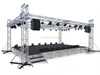 7x5m Custom Aluminum Stage Frame Truss Structure for Stage Lighting And LED Screen