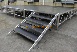 Mobile Portable Event Stage for Lighting Truss 18x16m