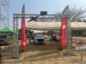 10x10ft Finishing Line Truss Gate for Car Race