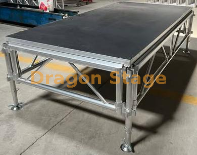 48x44ft Aluminum Platform Stage Truss for Outdoor Concert Event 14.64x13.42m