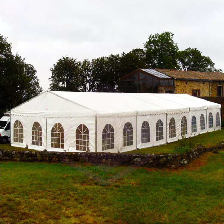 White Church Wedding Tents