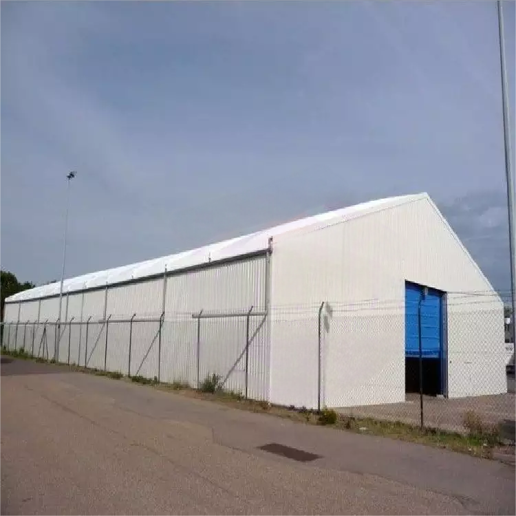 Tent With White Canopy