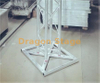 Square Aluminum Truss Pillar Base for Indoor Events