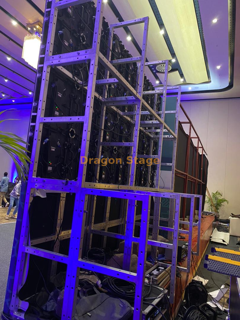 Multi Directional LED Aluminum Stacking Bracket Truss Frame