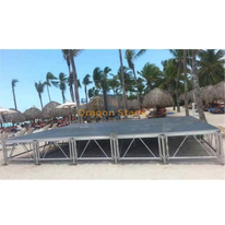 Mobile Outdoor Small Stage Platform 24x8ft 7.32x2.44m