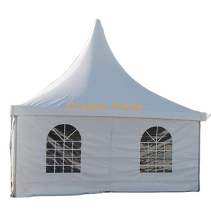 White Exhibition Trade Show Event Pagoda Tent