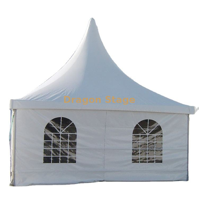 White Exhibition Trade Show Event Pagoda Tent