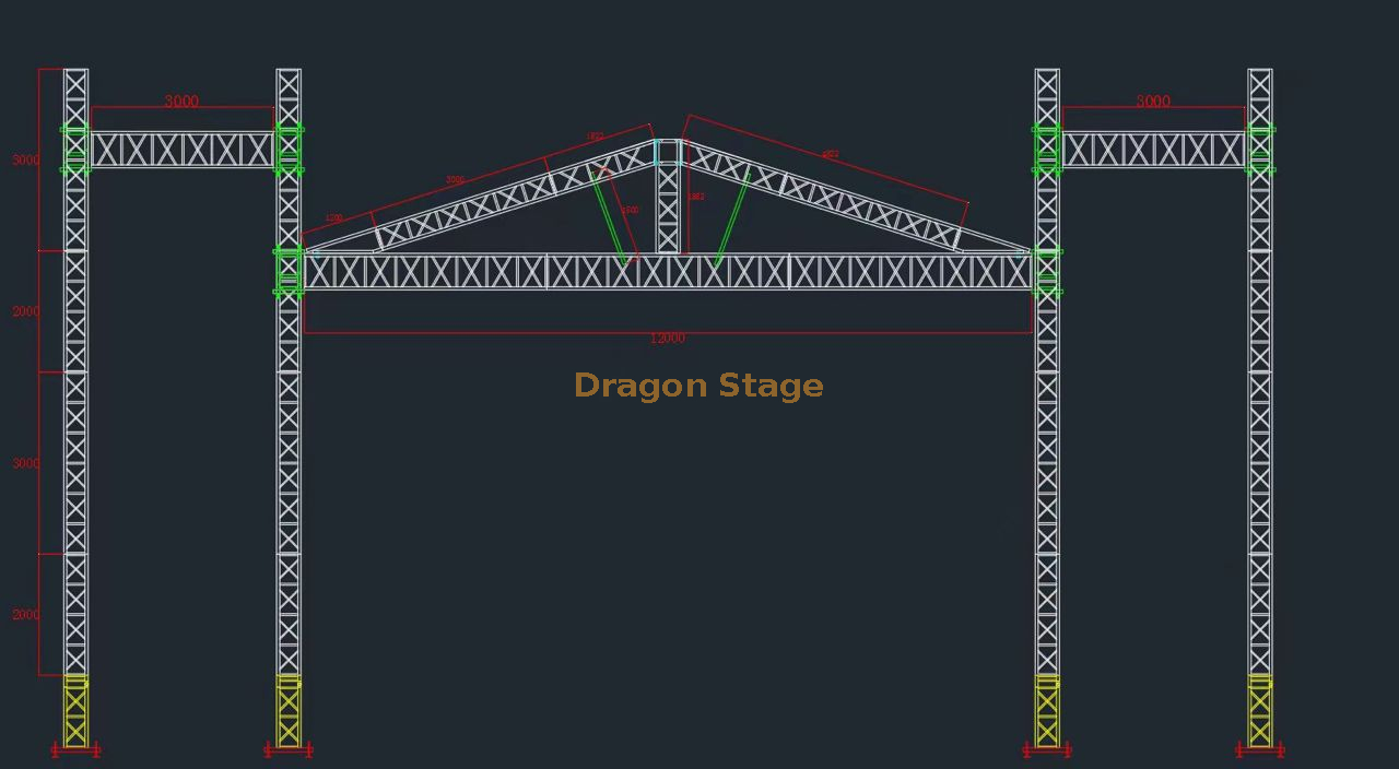 Aluminum Concert Aluminum Light Sound Truss