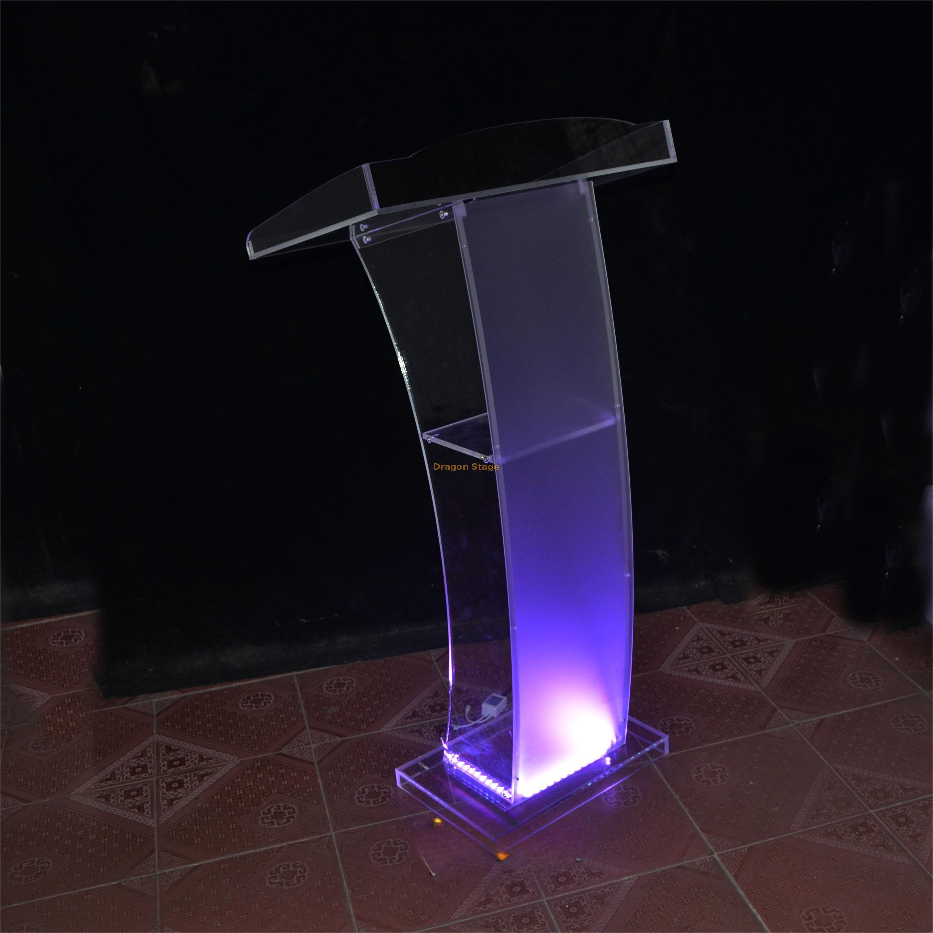 Acrylic Crystal Speech Podium, Guest Podium, Welcome Podium, Reception Podium, Conference Chair Podium (1)