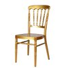 Hotel restaurant chairs, Foshan manufacturer wedding bamboo chairs, metal aluminum alloy castle chairs, hotel dining chairs, banquet chairs