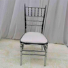 Metal electroplated bamboo chairs for weddings and wedding events, stacked soft bag chairs, stainless steel resistant hotel banquet chairs, direct supply