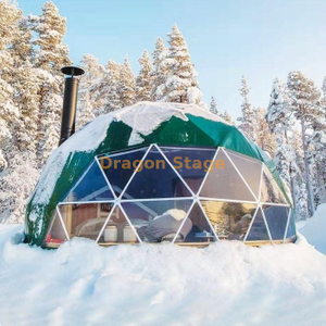 16ft Winter Event Dome Camping Tent Family Home