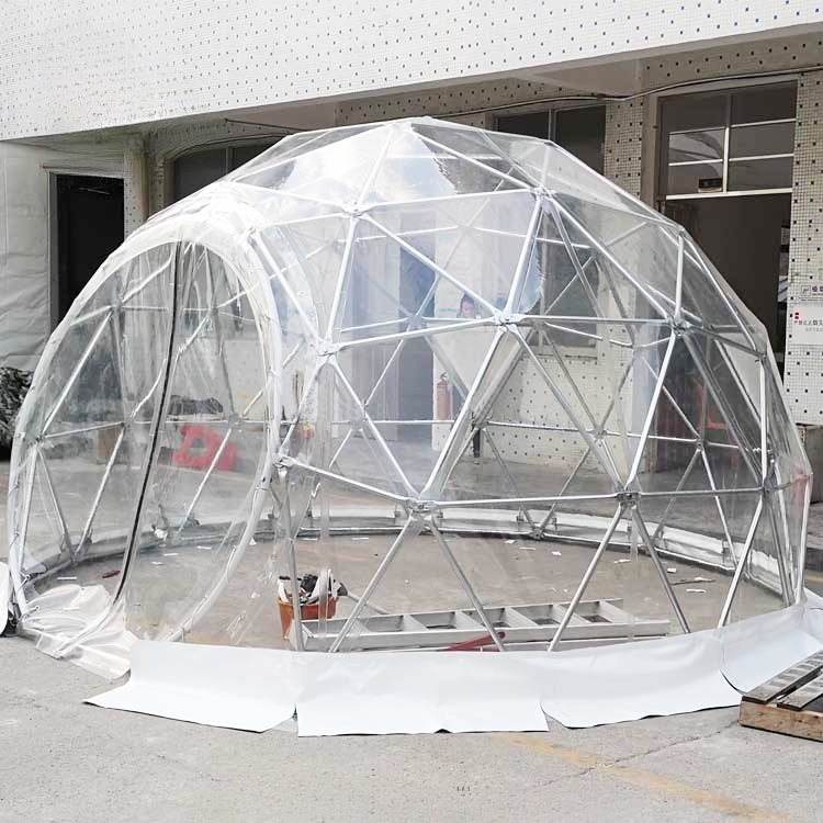 6m Luxury Camping Clear Dome Tent