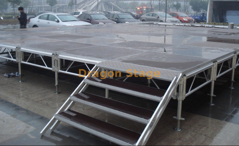 Portable Event Party Show Dj Concert Collapsible Stage 17.08x12.2m