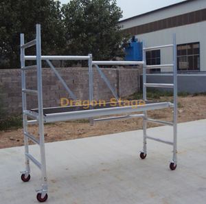 Mobile Moving Ladder Aluminium Folding Scaffold