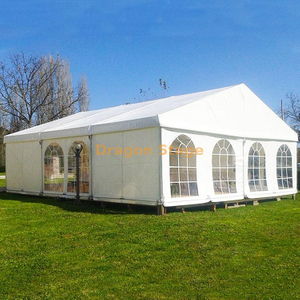 8x9m Small Event Wedding Ceremony Marriage Tent With Clear Church Windows