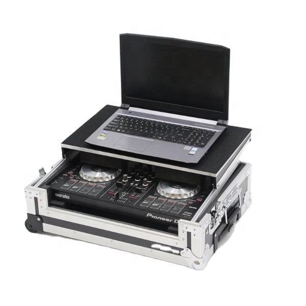 Aluminum Event Controller DJ Carry Case With Customizing Double Push Pull Boxes