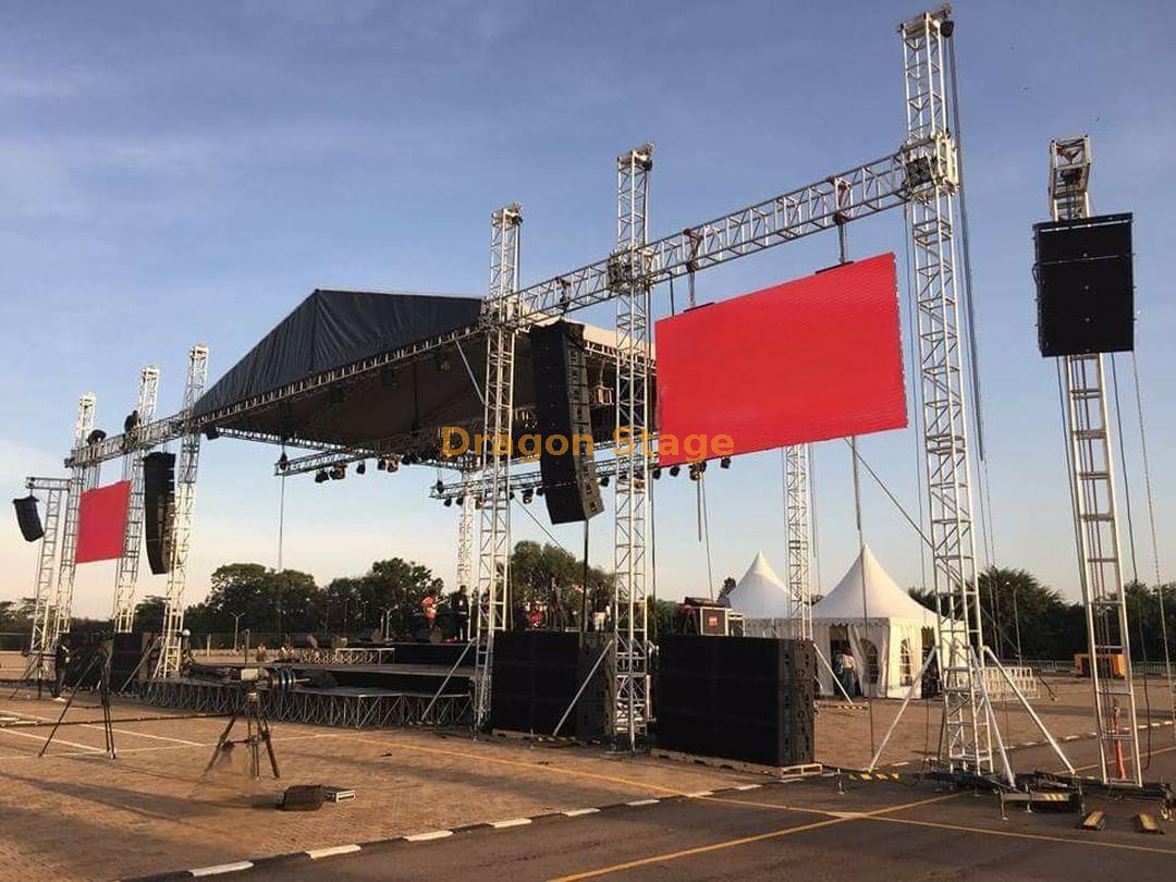 High Grade Outdoor Stage Roof Truss14x14x10m