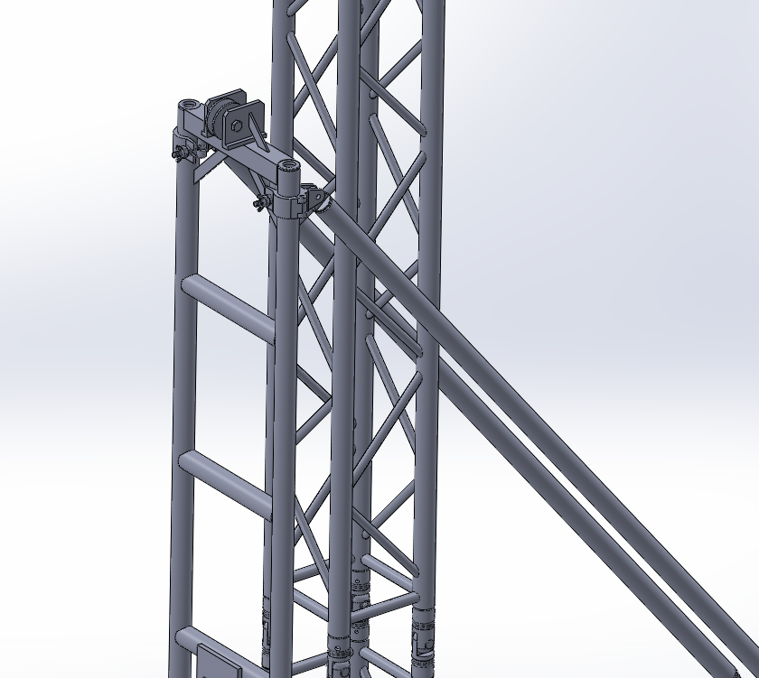 290mm truss pillar erection helper