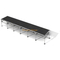 Professional 4x4ft Portable Stage System 7.32x1.22m Adjustable Height Runway
