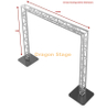 6x3m Triangular Aluminum Truss Goal Post System for LED Screens And Lighting