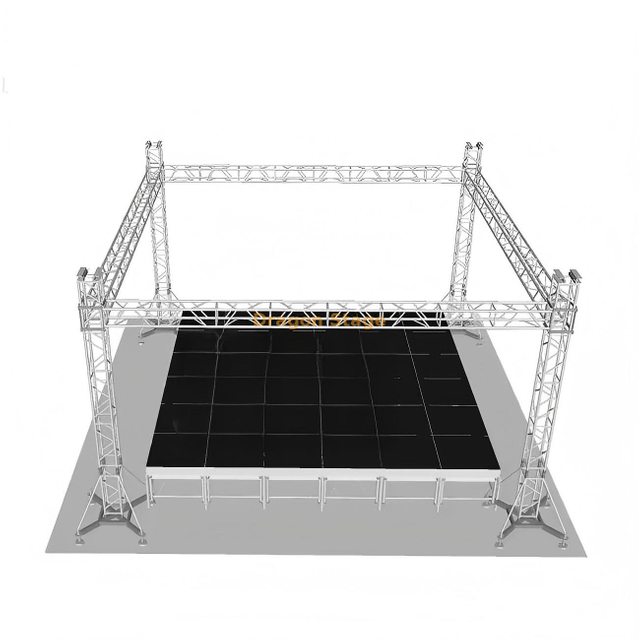  9x9x5m Aluminum Alloy Mobile Stage Truss System