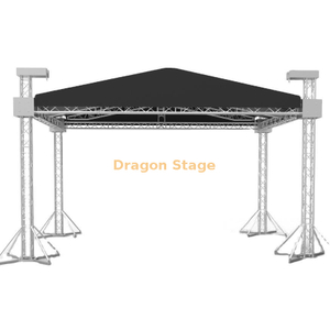 Small Event Stage And Trusses for Outdoor Performance 9x5x6m
