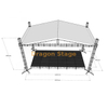 13x7x8m Peak Roof Truss System (8m Height, Aluminum Spigot Truss)