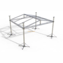 Custom 400mm Spigot Truss for Roofing Stage for Concert And Stage Equipment 12x10x9m