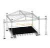 Line Array Stage Speaker Roof Trusses for Sale Outdoor Aluminum Hanger Speaker Truss System for Event 10x6m 