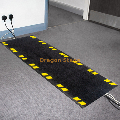 PVC Floor Cable Cover Mat for Safe Cable Protection and Trip Hazard Prevention