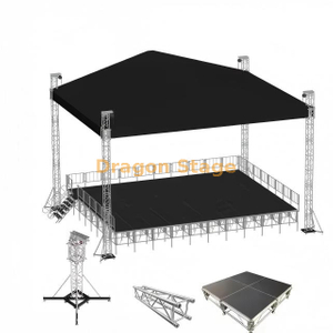 Aluminum Outdoor Stage Truss System with Canopy 7x6x6m