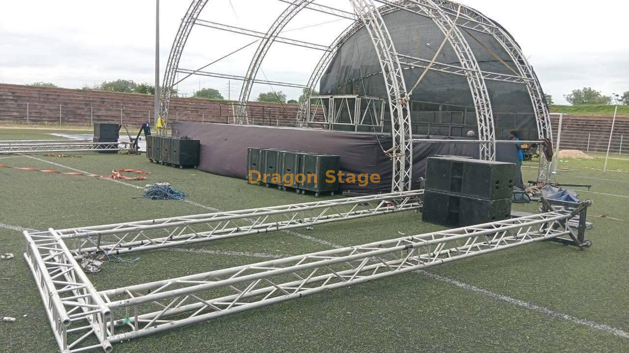 Arc Roof Truss Assembly