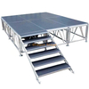 Aluminum Portable Mobile Stage Equipment Concert Stage Podium Platform Deck 4x3m