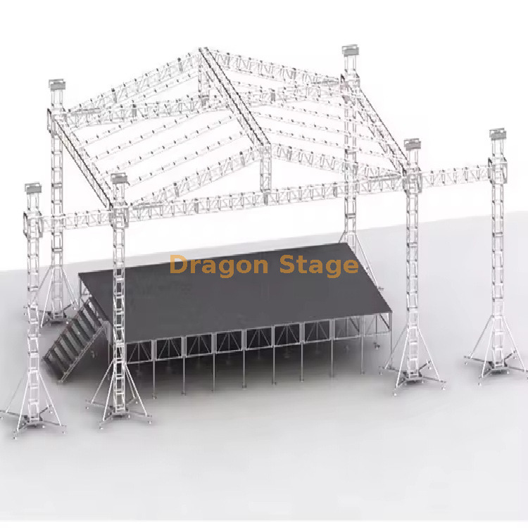 Concert Roof Stage Truss 13x13x11m