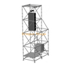 2x4x8m Ringlock Line Array Hanging Tower System with Auxiliary Ballast Tower