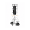2x2x11m Ringlock Line Array Hanging Tower with Dual Ballast Platforms