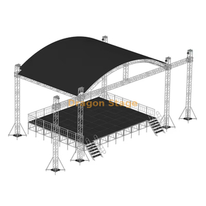 13x9x7m Professional Aluminum Arc Roof Stage Truss System