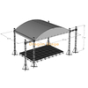 Concert Stage Curve Roof Truss 10x8x7m