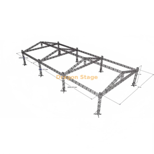 14x30x5m Aluminum Outdoor Concert Stage Truss System