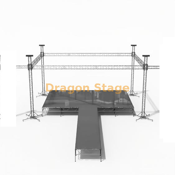 Aluminum Mobile Desert Ridge Music Stage 11x7x6m