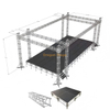12x7x7m Aluminum Outdoor Event Stage Truss System with PA & LED Wings