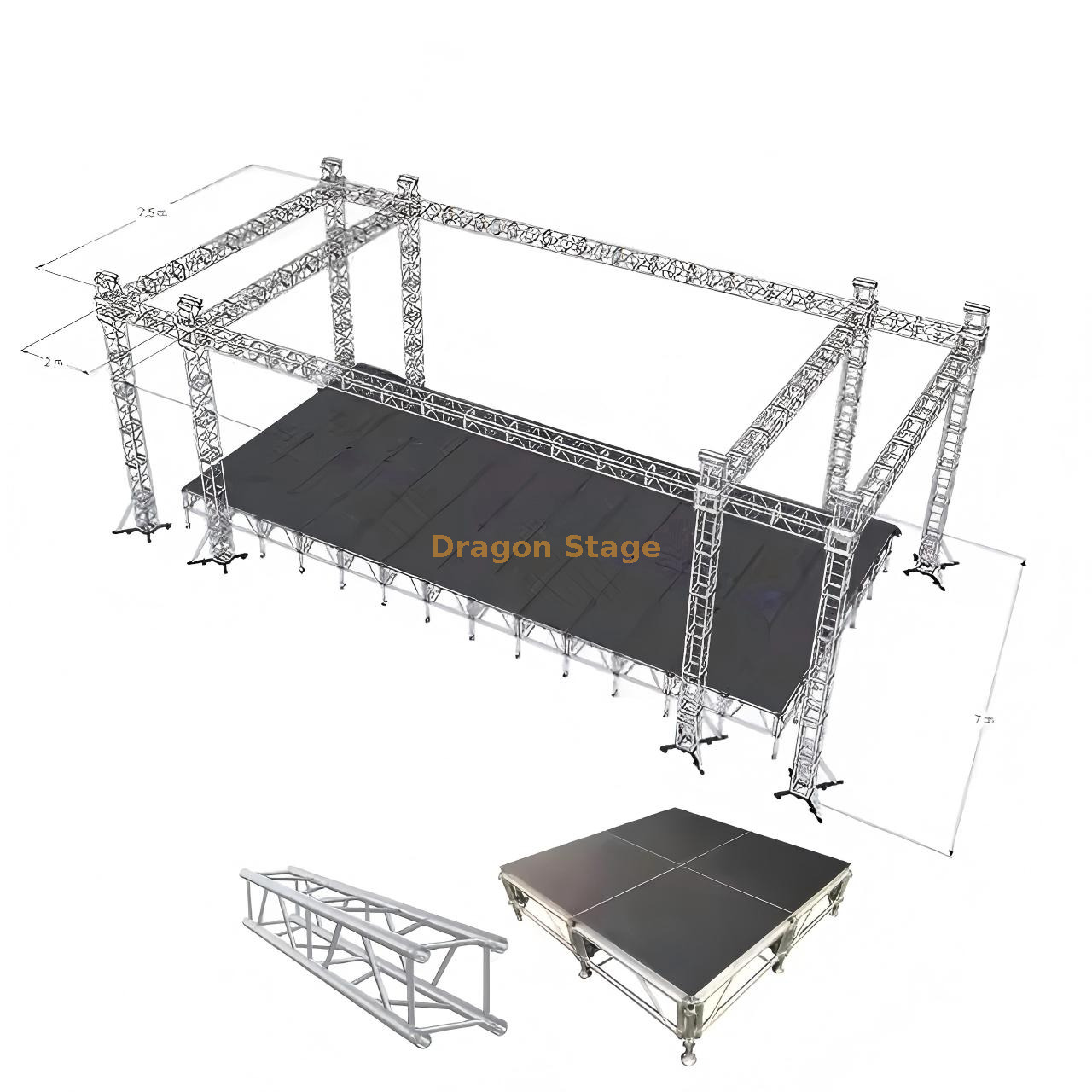 LED Screen Support Truss
