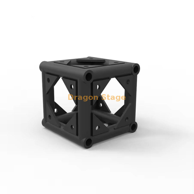 Black Paint 6-Way Block Bolted Professional Box Truss 300x300mm