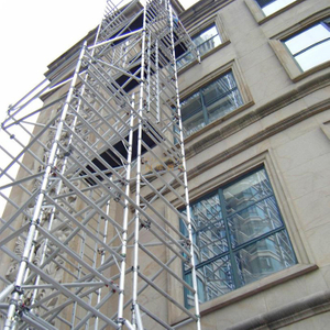 Aluminium Ladder Scaffolding Frame Tower Scaffolding 1.35x2x10.36m