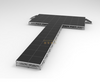 T Shaped Mobile Concert Runway Platform