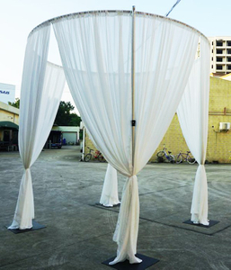Portable Indoor And Outdoor Event Pipe And Drape Wedding Backdrop